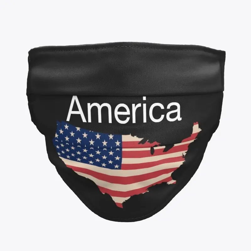 USA-America Face Mask