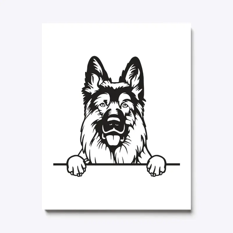 A Lovely German Shepherd